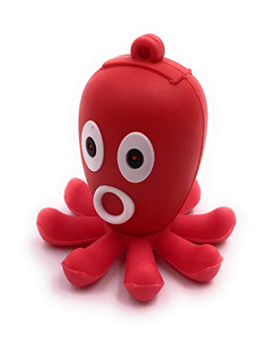 Clé USB 64 Go USB 3.0 Onwomania en forme de poulpe rouge rigolo pour PC