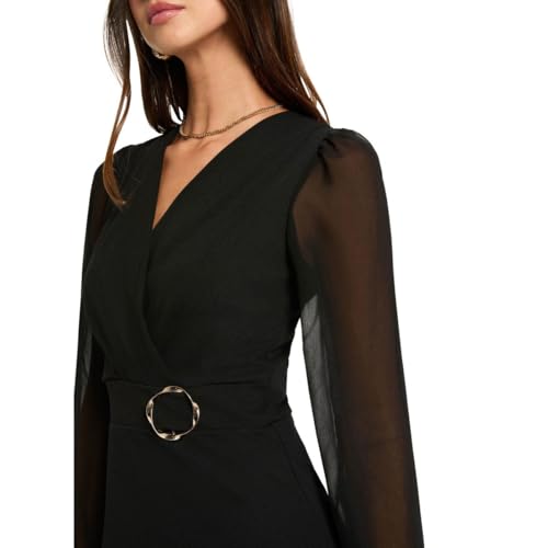 Robe courte voile femme - vue 5