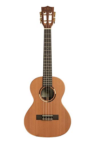 Kala Solid Cedar Pau Ferro Tenor Ukulele – Satin Natural - Les Beatles, Paul McCartney, John Lennon, RIngo Starr, George Harrison Kala Solid Cedar Pau Ferro Tenor Ukulele - Satin Natural – Image 4