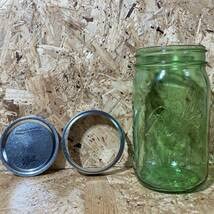 BALL - 【未開封新品】100周年 ボール メイソンジャー 940ml パープル 6個 Amazon.co.jp: Ball Mason Jar Green 32oz 940ml 6個 セット 100