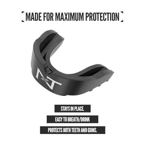Nxtrnd Rush Mouth Guard Sports – 2 Pack of Professional Mouthguards for Boxing, Football, MMA, and More