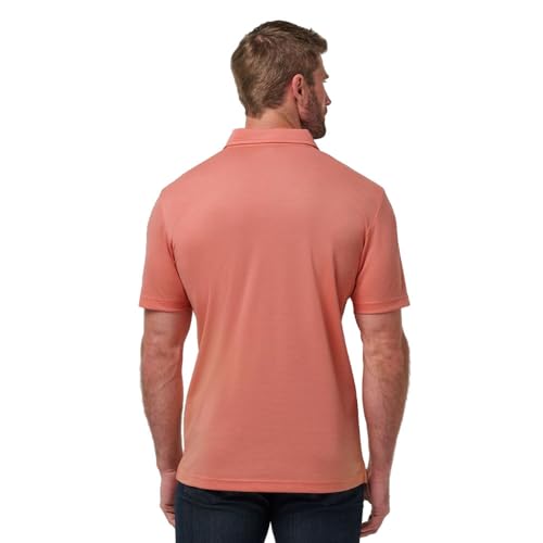 TravisMathew Men's On Our Way Polo, Terra Cotta2
