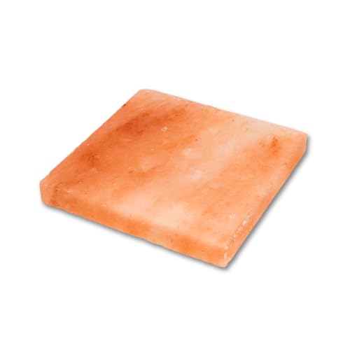 SALT N SOUL Himalayan Salt Block for Grilling Size 8x8x1 | Salt Block for Cooking, Serving, and Cutting | Cooking Salt Stone | Himalayan Salt Plate and Salt Slab.