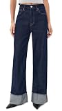 Madewell Women's The Ultimate Wide Leg Jeans, Rinse Wash, 29