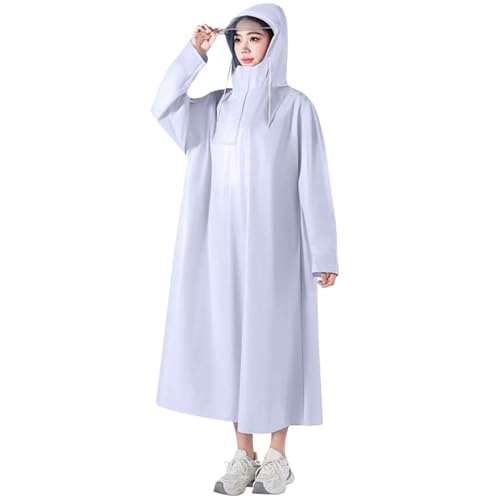 Poncho pluie imperméable femme vêtement long pour cycliste outdoor