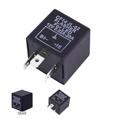 Relé de destello LED CF14 JL-02 EP35 de 12V con fijación de señal superllamativa