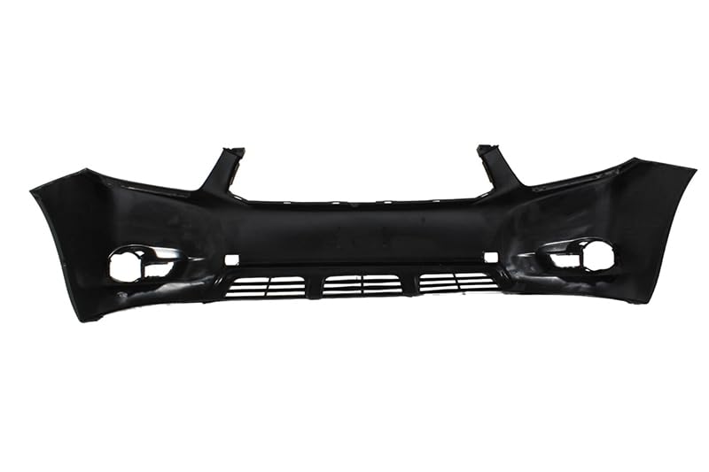 Front Bumper Cover トヨタハイランダー2008-10の1X車のフロントバンパーアッパーグリルカバーメタルトリム 1X Car Fr Used 2008 TOYOTA HIGHLANDER BUMPER ASSEMBLY FRONT