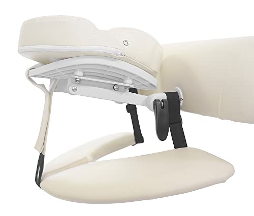 Cleo Electric Spa Treatment Table, Facial Massage Bed ADA Compliant (Beige)
