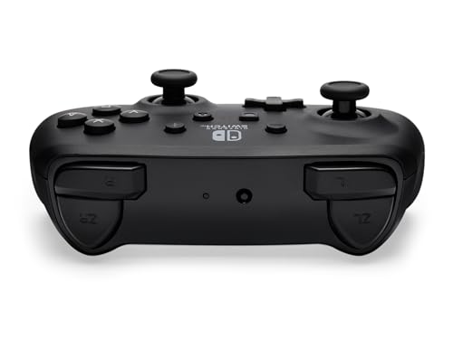 Image of PowerA Wireless Controller - Nintendo Switch /Switch Lite /Switch-OLED Model, Nintendo Switch 2, Jet Black, Gamepad, Bluetooth, Motion Controls, Advanced Gaming Buttons, officially licensed