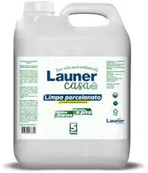 Limpa Porcelanato Profissional Concentrado Limpador de Alto Rendimento para Pisos, Mármore e Cerâmica Remove Sujeiras Difíceis sem Danificar Launer Casa 5L