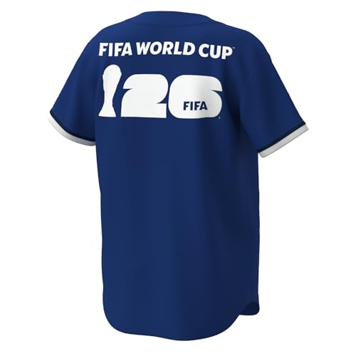 Image of Outerstuff FIFA World Cup 2026 Mens Short Sleeve Button Front Baseball Jersey