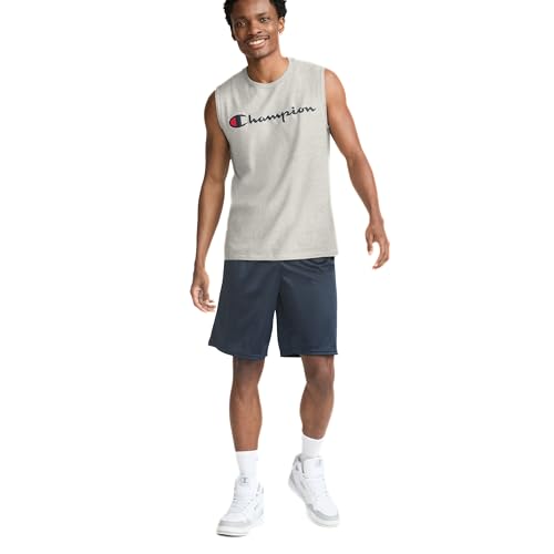 Image of Champion Men's Muscle Tank, Classic Graphic Muscle Tee, Sleeveless T-shirt for Men (Reg. Or Big & Tall)