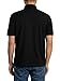 Armani Exchange Men's Gold Logo Polo, Black Shade Gold, Large