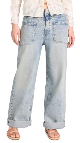 Free People Women's Palmer Cuffed Jean