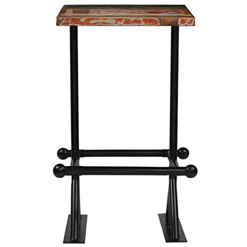 Mesa alta de bar con taburetes para ahorro de espacio en comedor 3
