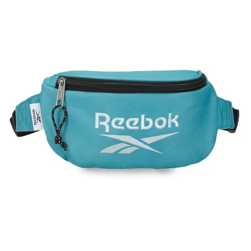 Reebok Boston Riñonera Turquesa Azul 22,5x14x8 cm Poliéster by Joumma Bags