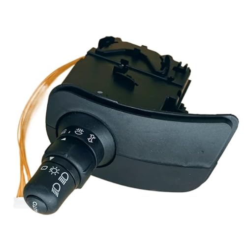 Palanca de faros para Renault con selector rotativo suave y anclaje OE 8201590638