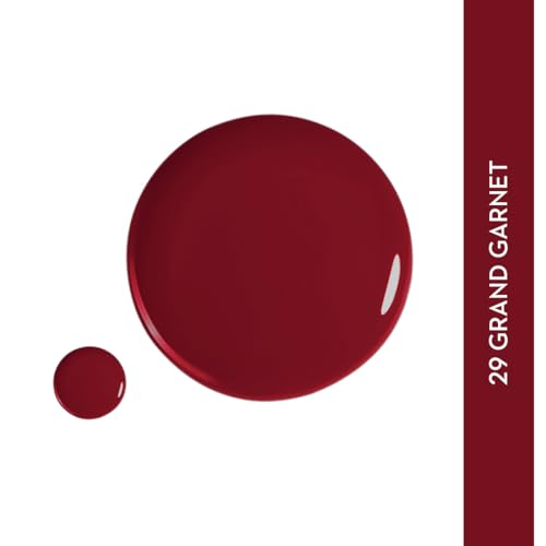 Image of SUGAR Cosmetics Tip Tac Toe Nail Lacquer Classic | Long-lasting, 100% Chip-resistant & Glossy Finish | 10ml - 29 Grand Garnet - 9ml