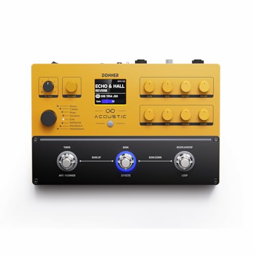 Amazon | Donner Acoustic Preamp Loop プリアンプ アコースティック