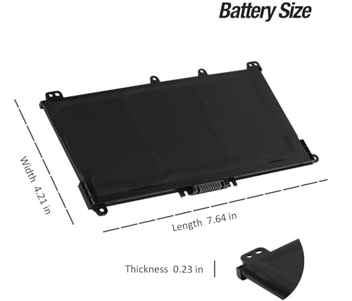 Image of HT03XL HSTNN-DB8R HSTNN-UB7J Battery for HP L11119-855 7265NGW Pavilion 15-DB Series14M-DH0003DX 14M-DH1003DX 15T-CS200 15-DY0013DX 15-DY1023DX 15-DY1751MS 15-CS3073CL