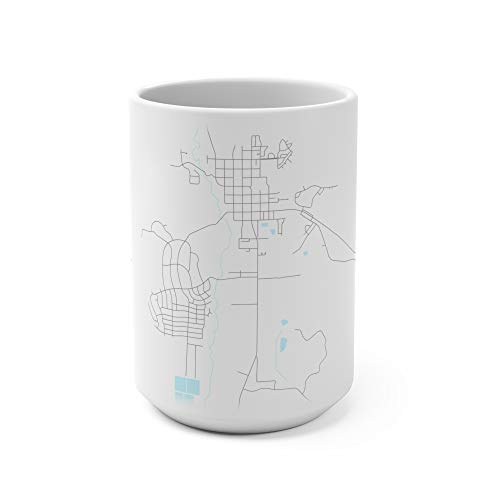Taza Kanab Utah UT Mapa 15 oz miniatura 2