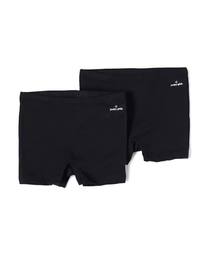 Image of Jockey SG08 Girls Super Combed Cotton Elastane Stretch Shorties with Ultrasoft Waistband (Pack of 2)