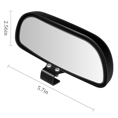 Mandark 5.71-Inch Rectangular Convex Blind-Spot Mirrors – Pair - Image 3