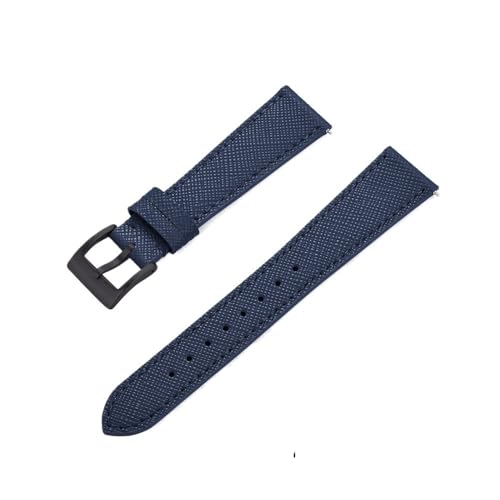 18 20 22 24mm ウォッチストラップ Fit For Samsung Fit For Huawei 対応(Blue2,24mm)