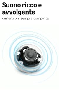 Echo Dot (Ultimo modello) | Altoparlante intelligente Wi-Fi e Bluetooth, suono più potente e dinamico, con Alexa | Antracite