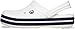Crocs Unisex-Adult Crocband Clog, White/White/Navy, 11 Women 9 Men