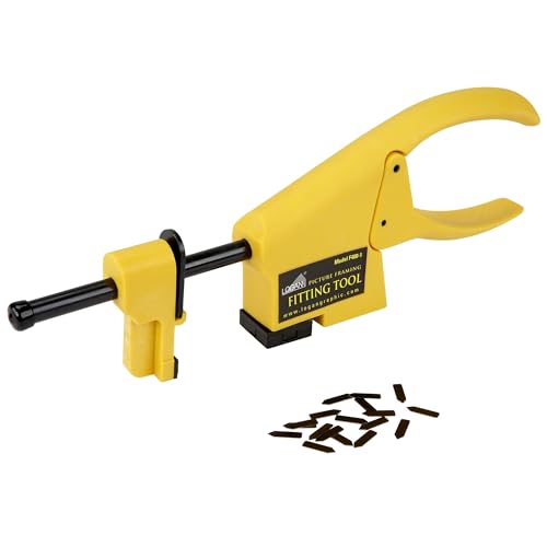 Authentic Logan F400-1 Fitting Tool Point Driver for Picture Framing,Drive Four Different Point Types