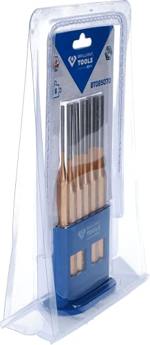 BRILLIANT TOOLS BT085070 Durchtreiber-Satz, 6-tlg. [Powered by KS TOOLS]