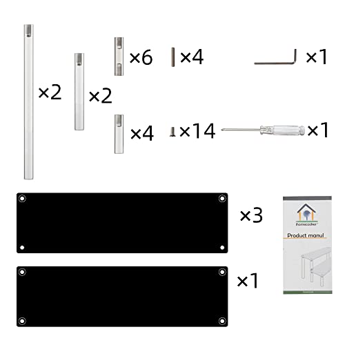 ihomecooker Acrylic Stands for Display,4 Tier Black Cupcakes Perfumes Figurines Display Stand Risers Shelf for Decoration and Organizer