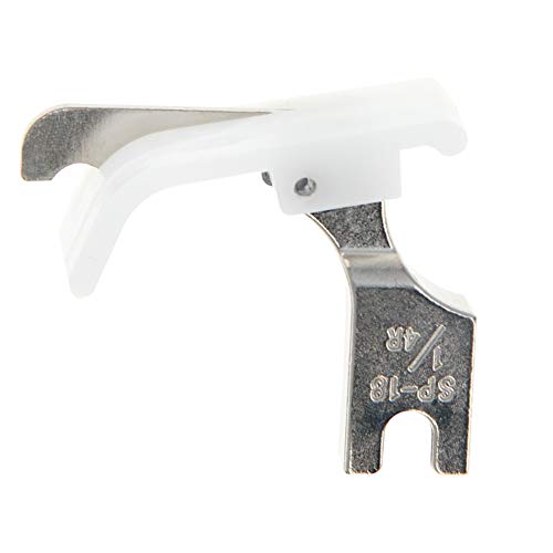 2 Piezas Pie de Prensatelas Abatible con Guía Derecha 1/4" miniatura 5