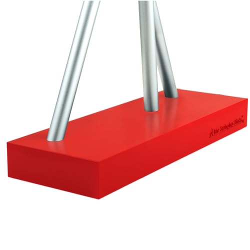 Kinetic Energy Sculpture - Desktop Replica Version (Silver/Red)