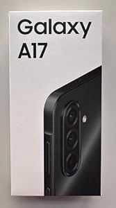 Samsung Galaxy A17 4G 256GB 8GB RAM 5.000mAh Akku AI Handy Android 15 Smartphone ohne Simlock ohne Branding (Schwarz)
