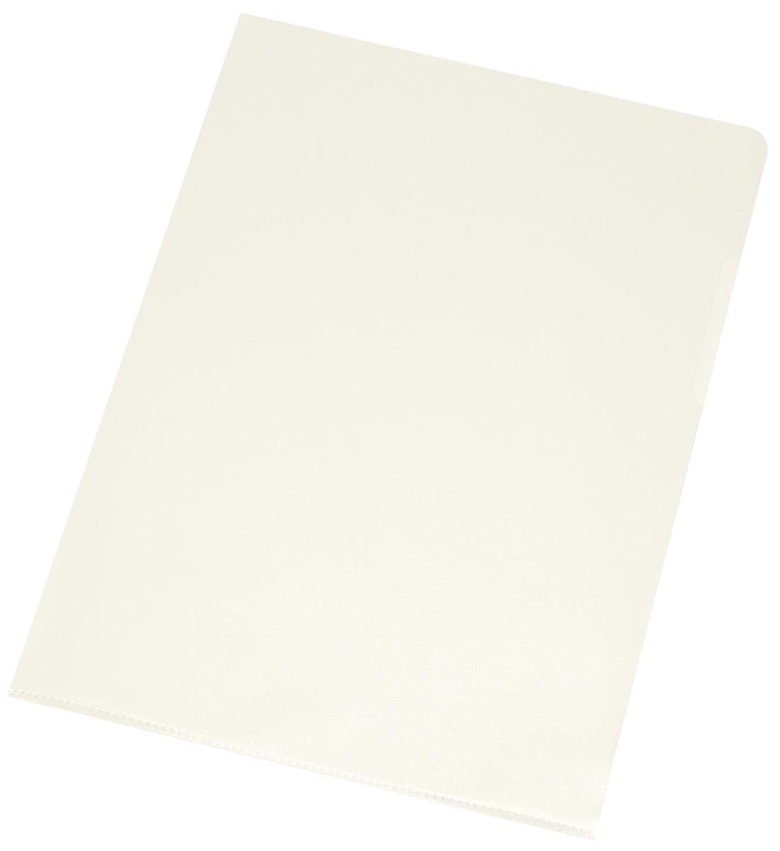Connect Plastic L-Folder A4 Transparent