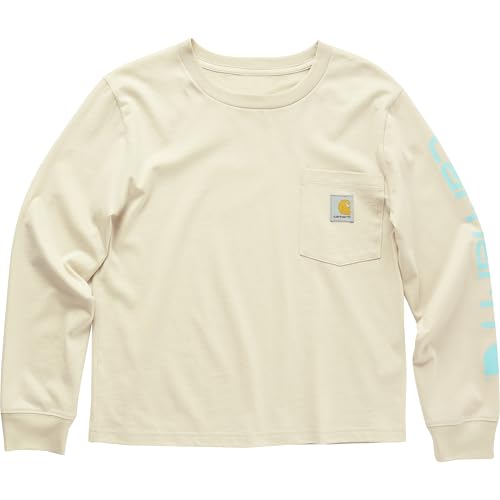 Image of Carhartt Girls Long-Sleeve Pocket Tee T-Shirt