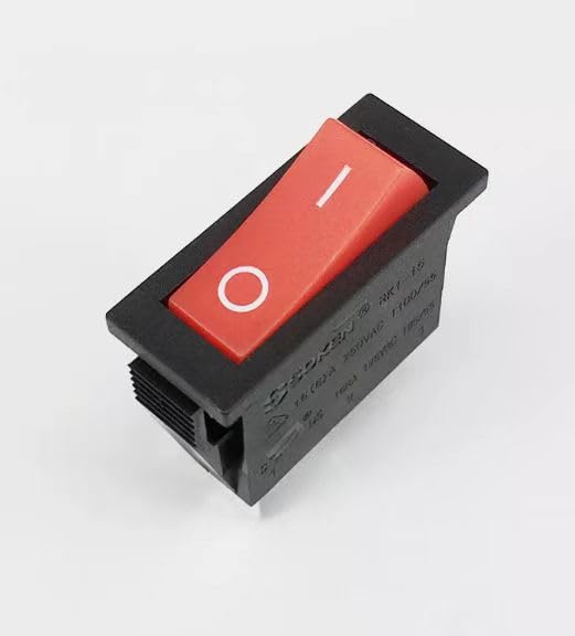 Soken RK1-15 Rocker Switch 16A 125/250VAC T100/55 2 Pins 2 Positions Maintained (1pcs)