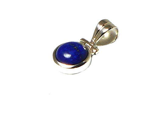Pendentif rond Lapis Lazuli argent 925 : finissez-en avec les bijoux ternes