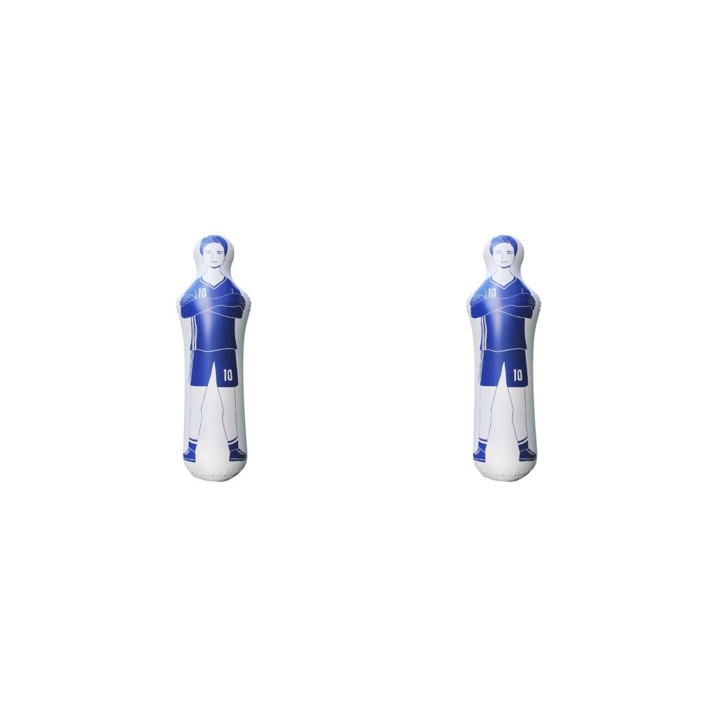Multifunktions Aufblasbarer Schnuller Schnuller Tackling Dummies Trainingsgeräte Blau 160cm
