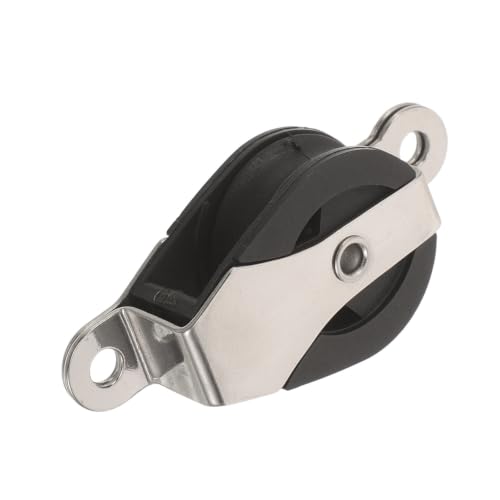 CALLARON Stainless Steel Nylon Pulley Block for Rope, Marine Kayaks