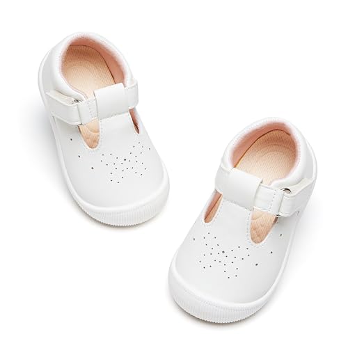 Image of PHIRAMIN Toddler Girl Mary Jane Dress Shoes-Little Girl School Uniform Shoes for Wedding Party