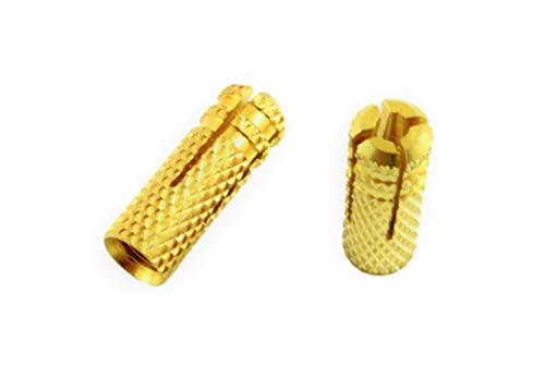 Preisvergleich Produktbild Messing Dübel Spreizdübel M5 x 20mm (20 Stück)