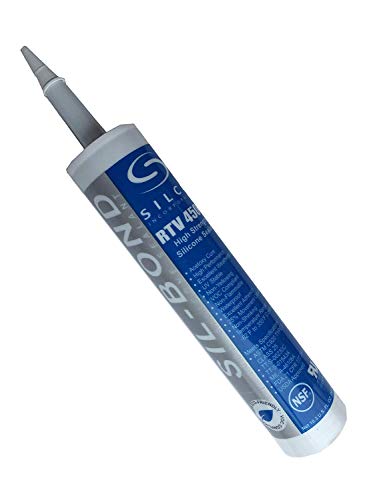 Food Grade NSF FDA RTV Silicone Sealant Adhesive Clear 10.3oz Pack of 4 Product Codes 4500103CLR Sil-Bond