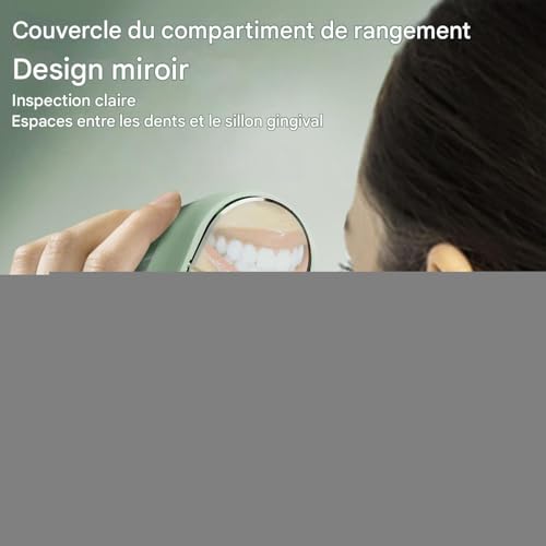 Hydropulseur dentaire électrique avec jet d'eau pour nettoyage interdentaire