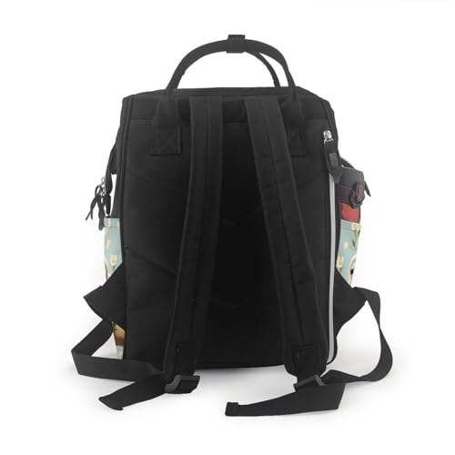 Sac à dos à langer paresseux de grande capacité pour maman active
