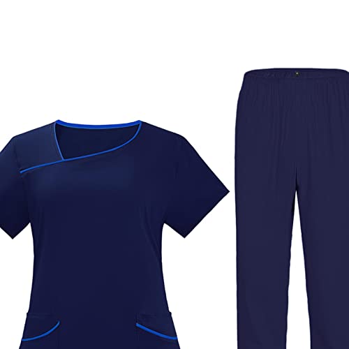 Conjunto de esfoliantes femininos, uniformes de enfermagem, esfoliante, calças de esfoliação, roupas