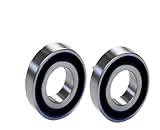 RITZ INDUSTRIAL 5210-2RS C3 Double Row Angular Contact Ball Bearing 50mm X 90mm X 30.2mm Double Lip Seal (Pack 2)