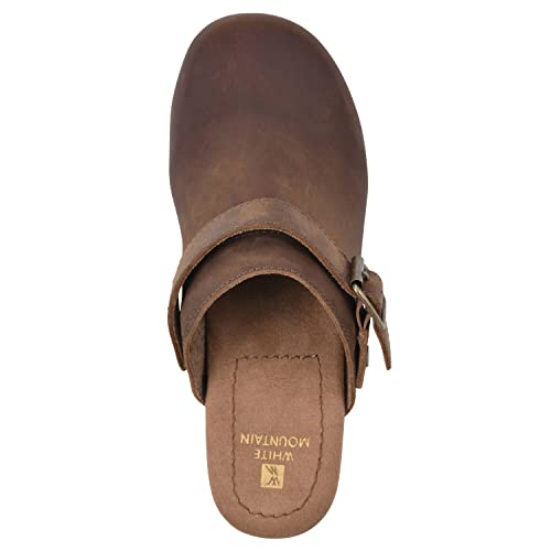 Image of WHITE MOUNTAIN Shoes Being Leather Footbeds Clog